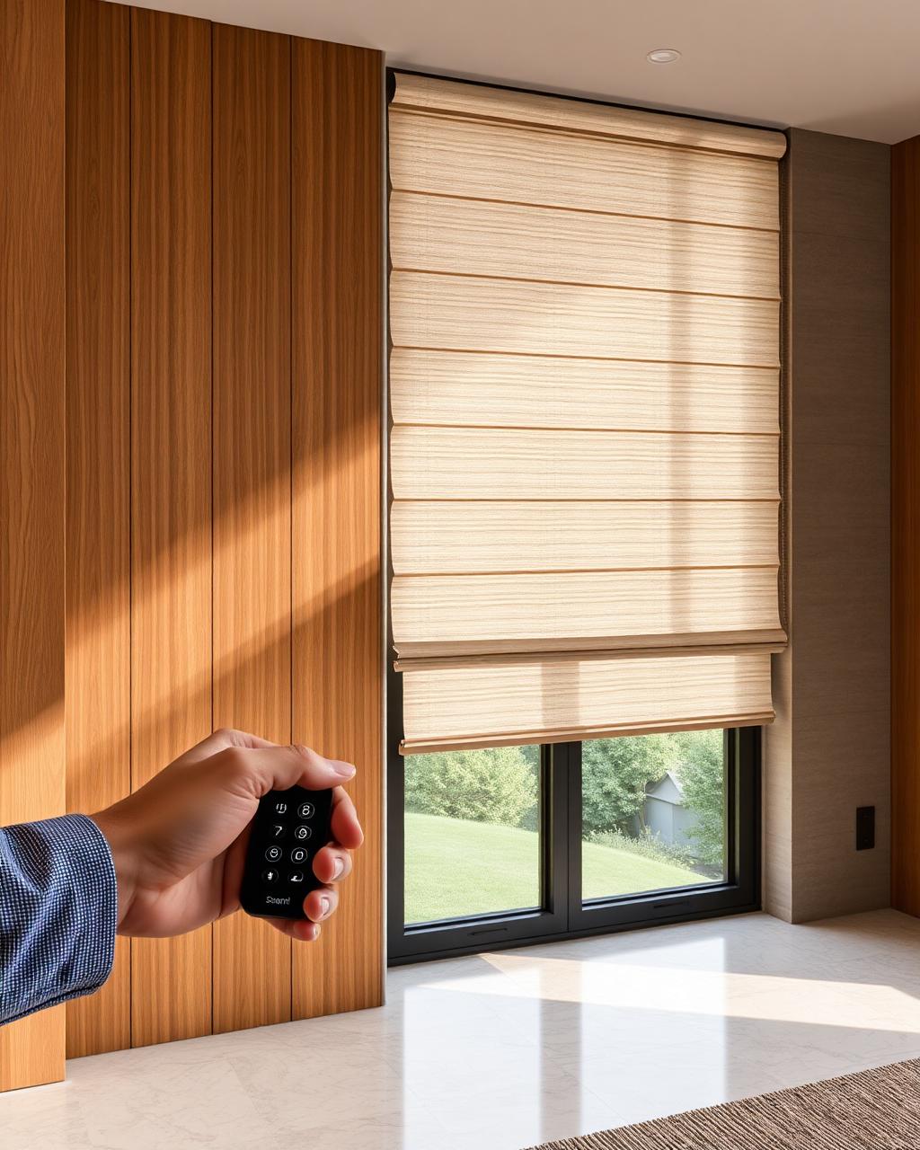 Motorized shades and drapery